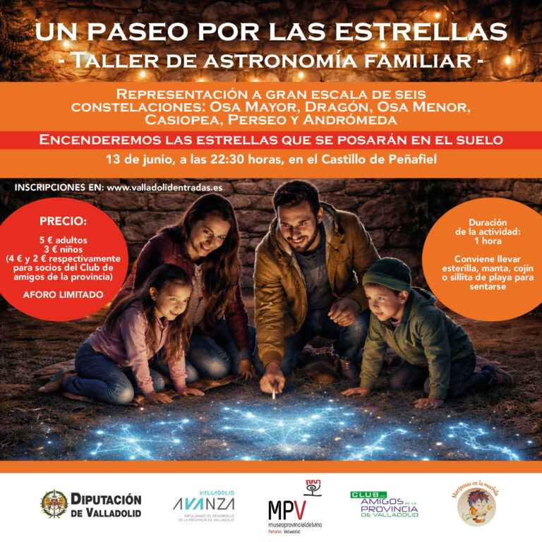 UN PASEO POR LAS ESTRELLAS – Taller de astronomía familiar