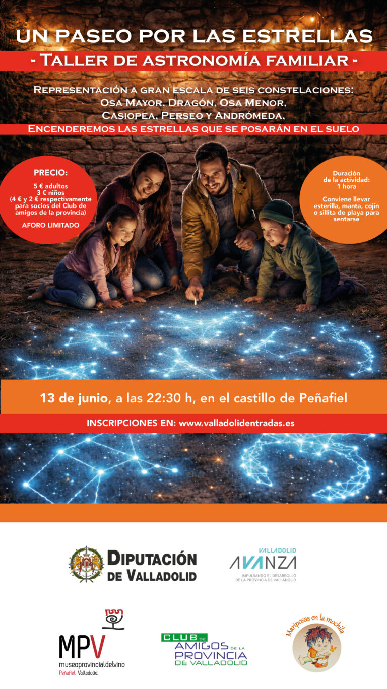 UN PASEO POR LAS ESTRELLAS – Taller de Astronomía familiar